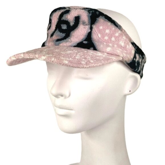 CHANEL pile CC CC Mark hat visor Sun visor cotton pink/Black - Picture 16 of 16